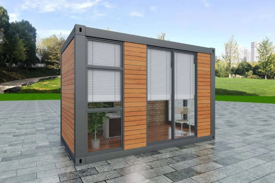 14x8ft modular unit front view